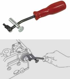 LIS-58430 Shaft Type Puller by Lisle Removes Cam and Crank Shaft Seals