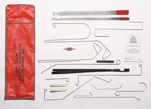 LOC-500 Lock Picks 15 PC. Grand Master Automotive Lockout Kit