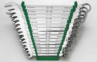 SKT-86265 SKT-86265  15 Piece SuperKrome Metric Combination Wrench Set