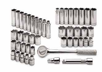 SKT-4147-6 SK 4147-6 47pc. 1/2 Dr. 6pt. Socket Set