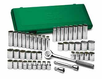 SKT-4147 SK 4147 47pc. 1/2 Dr. 12pt. Socket Set