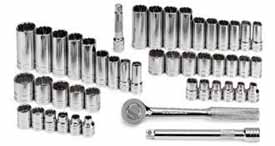 SKT-94547-12 SK 47pc. 3/8 Dr. 12pt. Socket Set