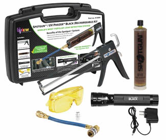 UVW-414565 Uview Spotgun Jr / UV Phazer Black (Rechargable) Kit