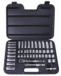 ATD-1245 SAE and Metric Socket Set  47 Pc. 3/8 Dr. 6pt by ATD Tools 1245