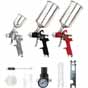 ATD-16900 ATD 16900 9 Pc. HVLP Spray Gun Set