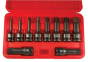 ATD-4605 ATD 4605 10 Pc. 1/2 Drive Metric Impact Hex Driver Set