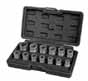 ATD-513 ATD 513 13 Pc. 3/8 Drive Bolt Extractor Socket Set