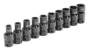 GRY-1210UM Grey Pneumatic 10 Pc. 3/8'' Drive Metric Universal Set