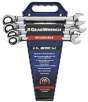 KDT-9601 KD Tools 9601 4 Pc. Reversible Ratcheting Wrench Completer Set Metric