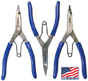 PLT-99793 Platinum Tech 99793 3 Pc. Lock Ring Pliers Set