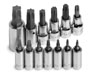 SKT-84213 SK 84213 13 Piece 1/4, 3/8 & 1/2 Drive TORX Bit Socket Set