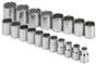 SKT-1919 SK 1919 19 Pc. 1/2 Dr. 12 pt. Standard 10-28mm Socket Set