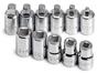 SKT-19781 SK 19781 11 Pc. Pipe Plug Socket Set 3/8 Dr. Male/Female