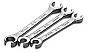 SKT-383 SKT 383 3 pc. 3/8-11/16 SuperKrome Flare Nut Wrenches