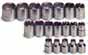 SKT-3919 SK 3919 19 Pc. 3/8 Dr. 6 pt. Standard 6-24mm Socket Set