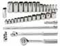 SKT-4532 SK 4532 32 pc. 3/8 Dr. 6 pt. Fractional Socket Set