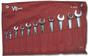 V8T-8811 11 pc. Flarenut Open End Wrench Set