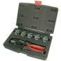 AST-9477 Astro 7pc. Professional Quick Change Ratcheting Crimping Tool Set