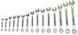 ATD-1115 15-Piece 12 Point Raised Panel Metric Wrench Set by ATD Tools