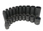 ATD-2220 ATD 2220 20 Pc. 1/4 Drive 6 Point SAE Standard & Deep Impact Socket Set