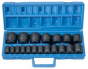 GRY-1319 Grey Pneumatic 1/2 Dr. 19pc 6pt. Std. SAE Impact Socket Set