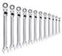 KDT-85698 KD tools 12pc. Locking Flex Head Gearwrench XL 8-1