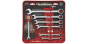 KDT-9317 KD Tools 7 Pc. Combination Ratcheting Wrench Set SAE