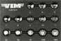 VIM-XZN100A VIM XZN100A Triple Square 3/8 Dr. Torx 13pc. Socket Set